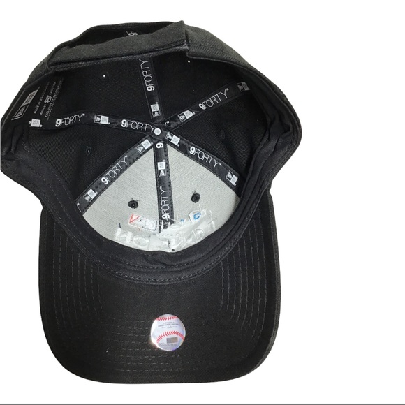 New Era  9Forty MLB London Series 19 Adjustable Baseball Hat Black NWT. - Picture 2 of 3